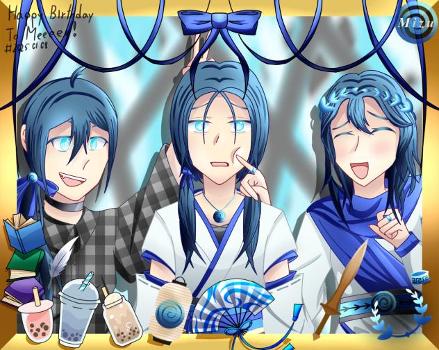 Meの誕生日ー！