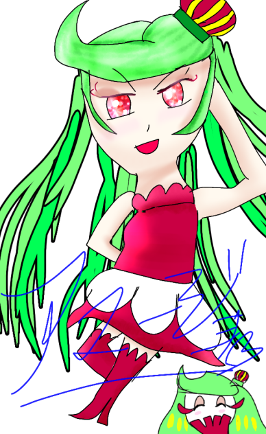 アマージョ　擬人化