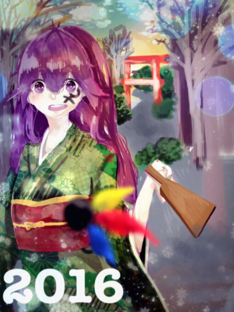 年賀状絵