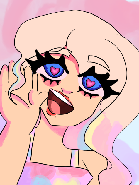 taylor swift lover drawing