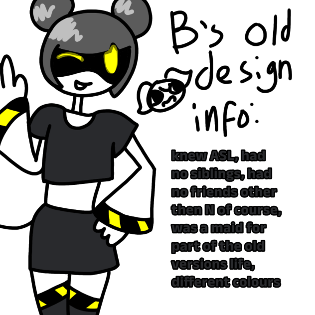 B's old design