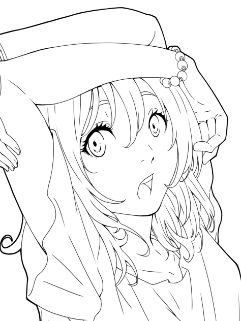 ☆言っとくけど手加減しないよぉ〜☆(線画)