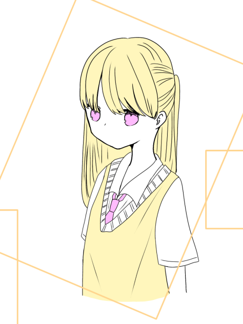 二色塗り