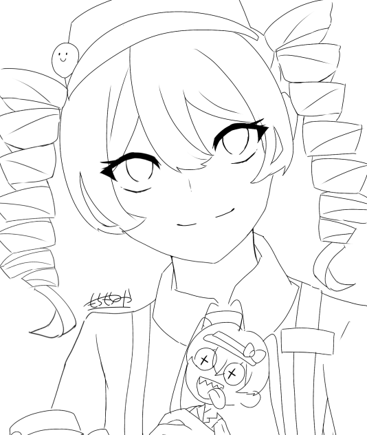 メズラマイザーてと　塗り絵