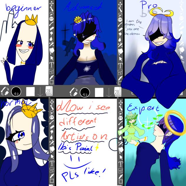 how I see ibis paint 🎨