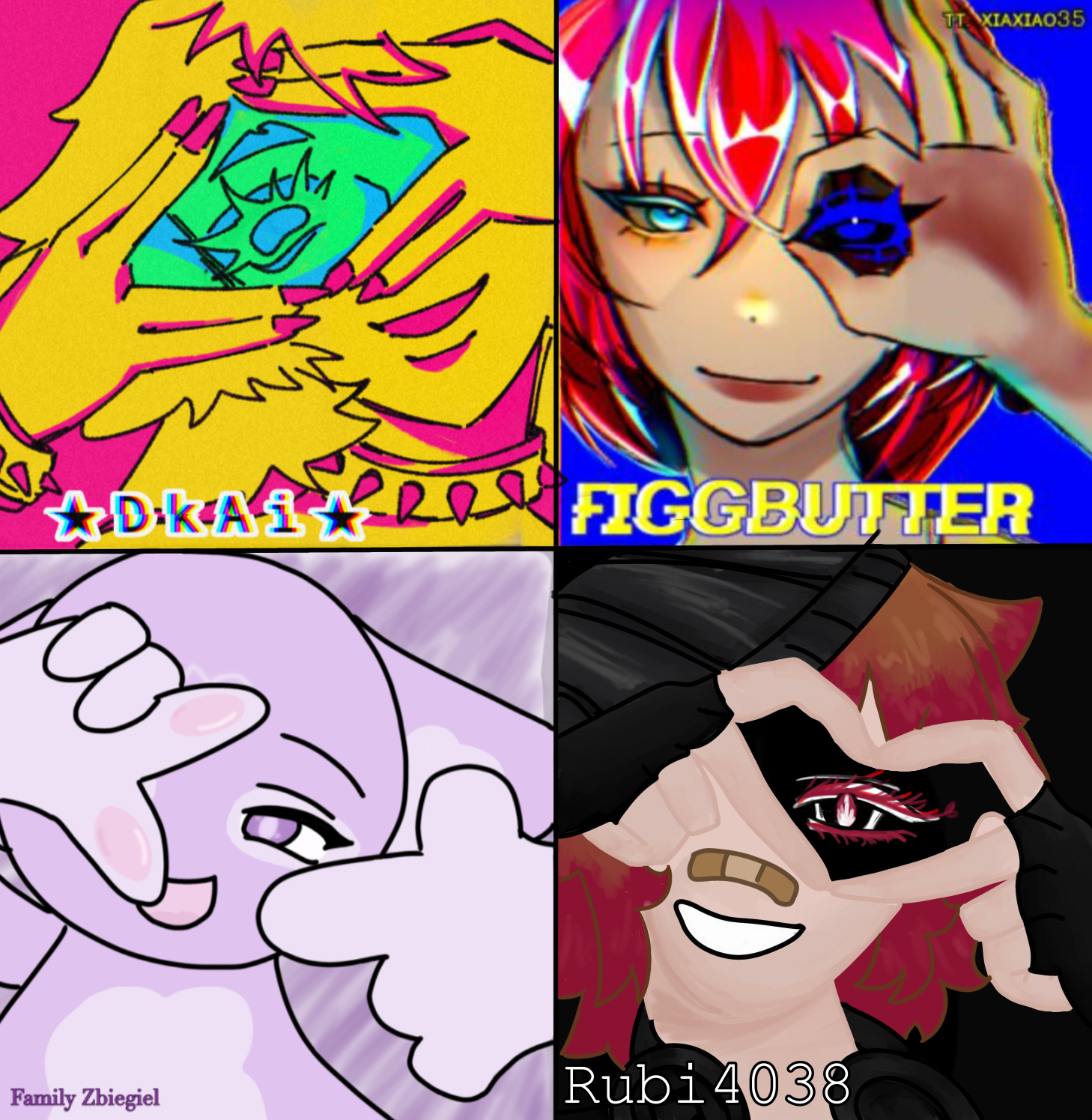 1 Base 4 Artist Collab Finished! - ibisPaint