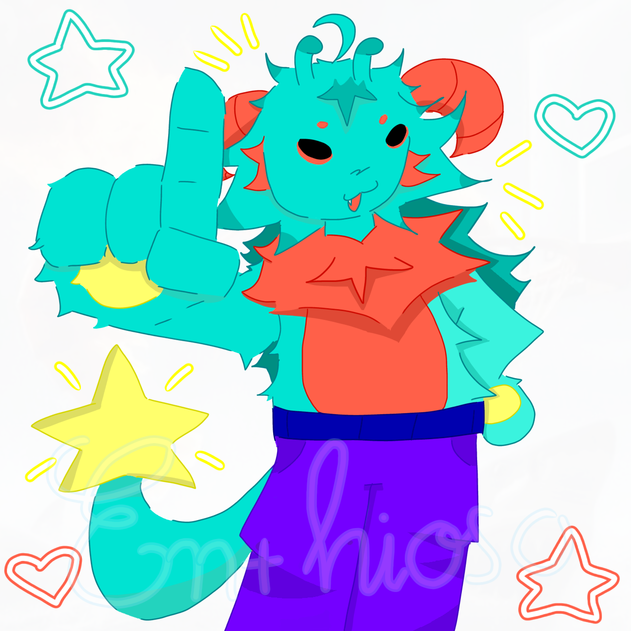 Some alien design thing - ibisPaint