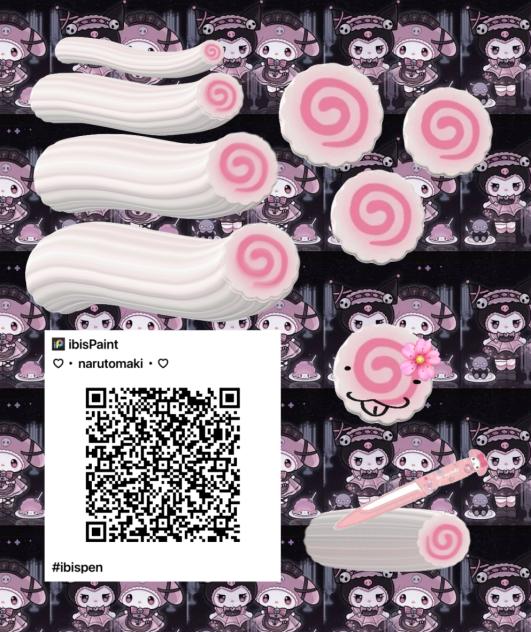narutomaki brush! ♡~