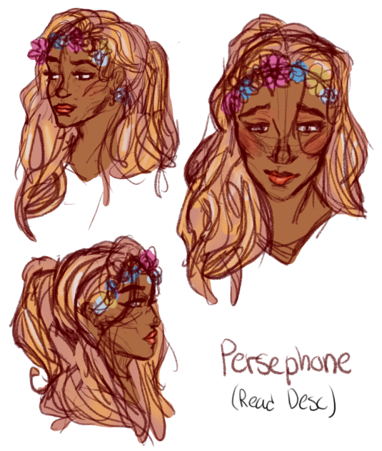 Persephone Fanart Sketch