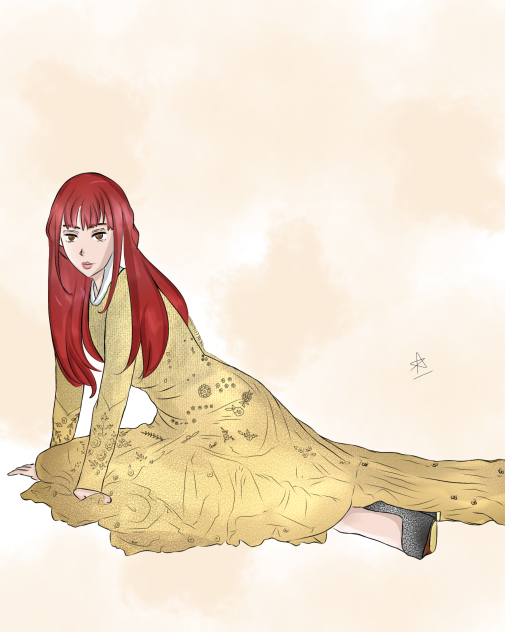 Makima Fanart Colored version