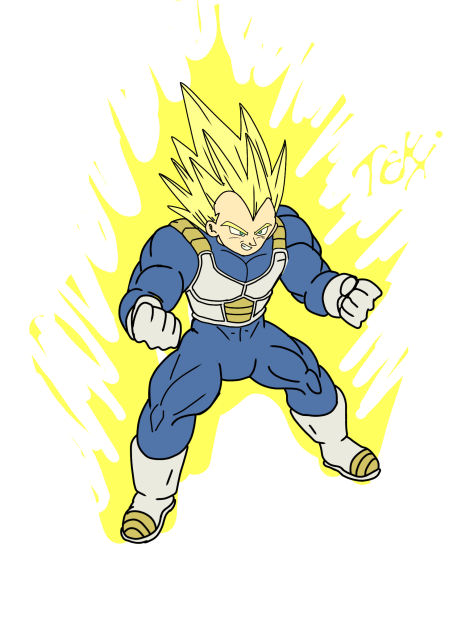 super Vegeta estilo fenyo