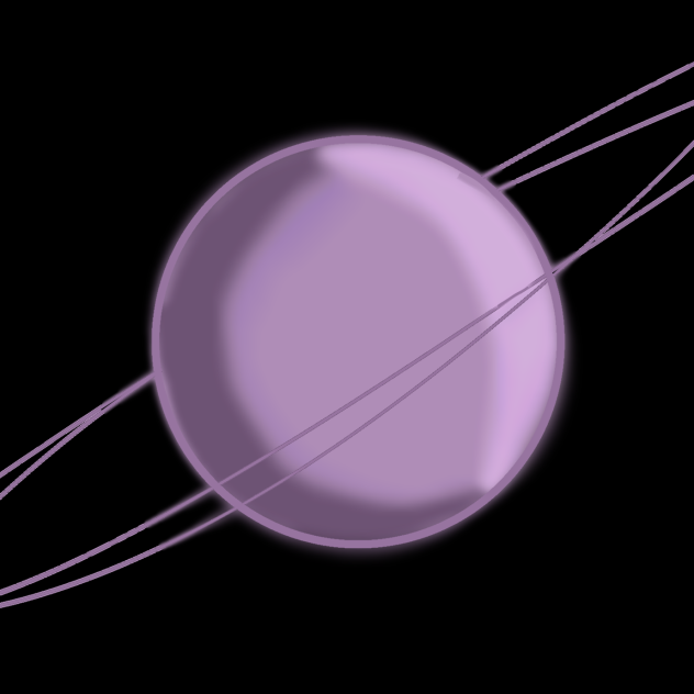 Planet purple - ibisPaint