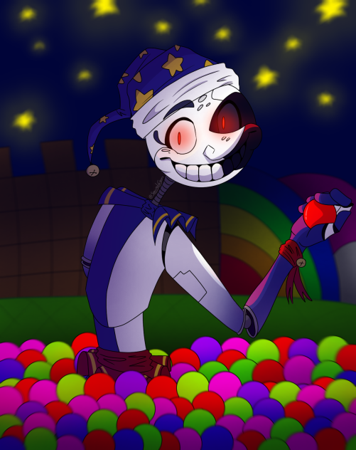 Moon (Five Nights at Freddy's) - ibisPaint