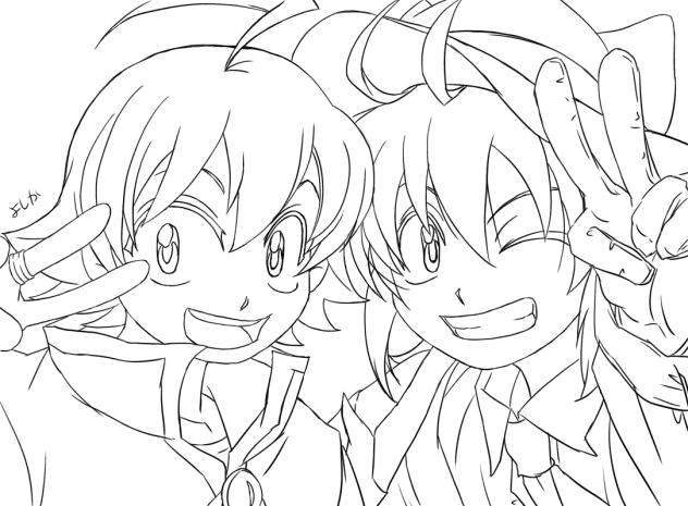 ☆イルマくん☆(ぬり絵)