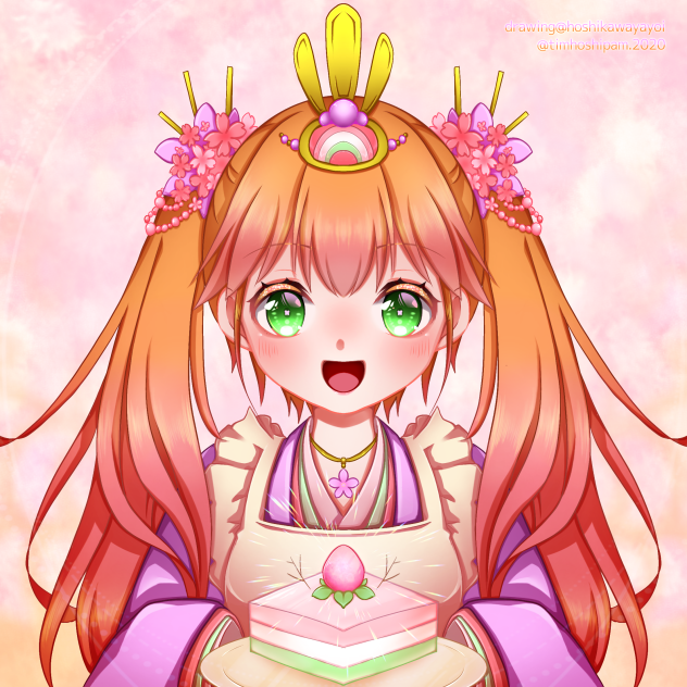 ひなフラン(星川ヤヨイさんの線画塗らせて頂きました!)