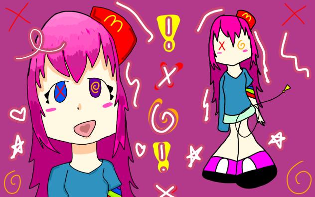 My new OC tablet wallpaper!! - ibisPaint