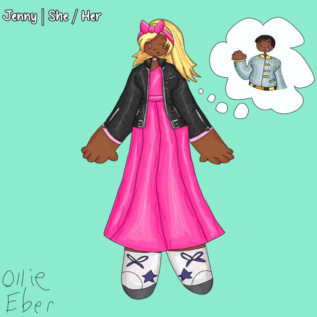Jenny Papa Louie Oc