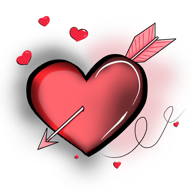 Pop heart Art ❤️🏹