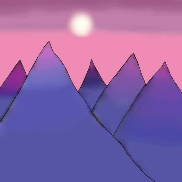 Mountains ibisPaint