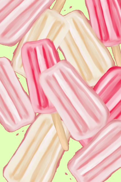 Ice pop background
