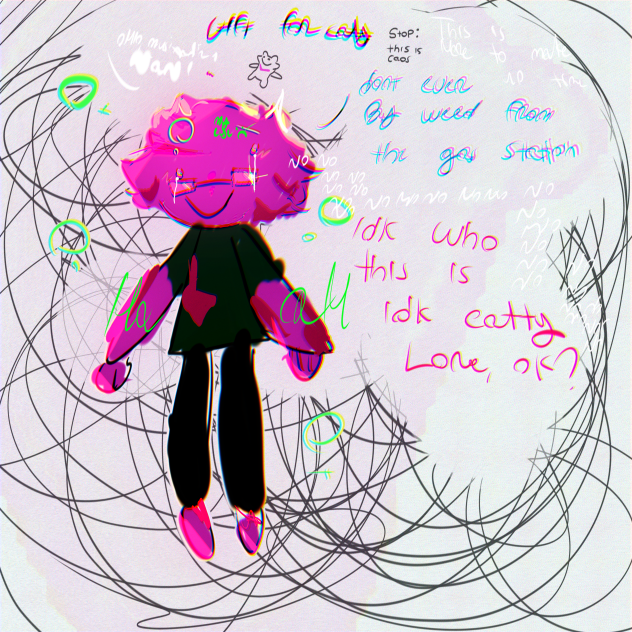 For caty I drew her newest oc - ibisPaint