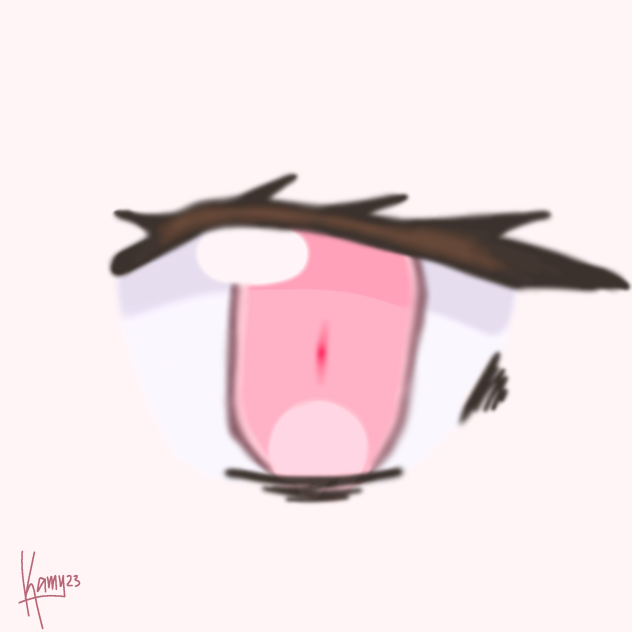 Parecen los Ojos de Nezuko xd