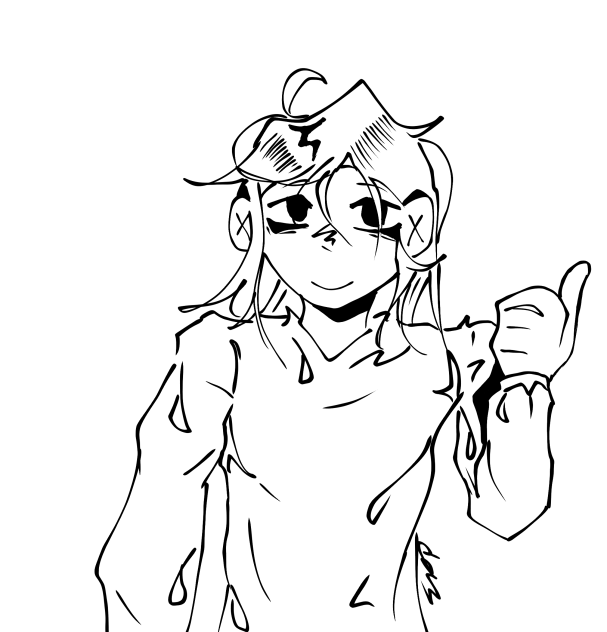 randomly draws myself irl