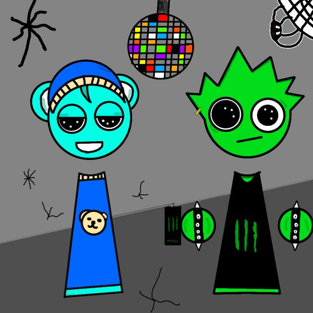 owakcx (lime)-Sky #sprunki - ibisPaint