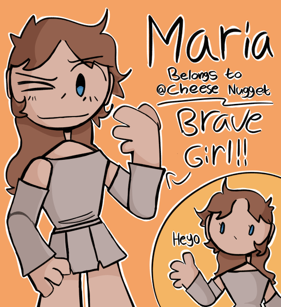 Maria!! (oc by @Cheese Nugget)
