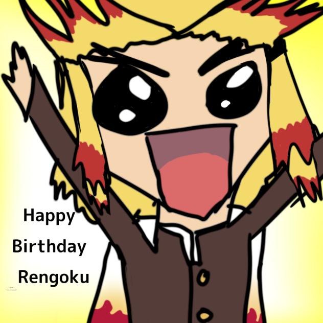 Happy birthday Rengoku