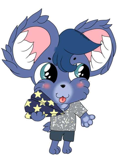 Mischievous Blue Bear