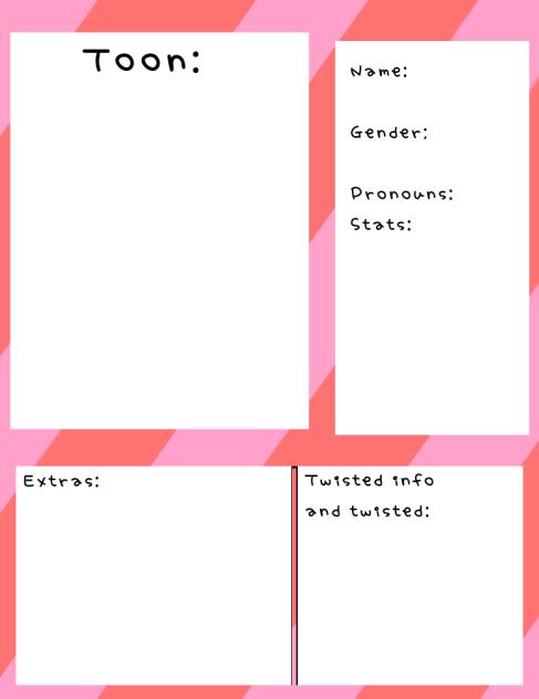 Toon Sheet for Dandy's Pleasure !