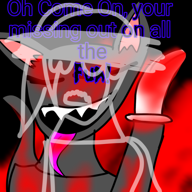 Fourth Fanart for Cartoon Cat