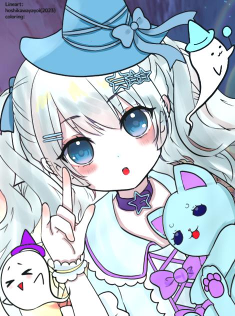 ヤヨイさんの塗り絵