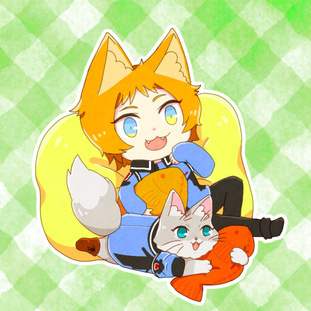 でみめん　にゃんこず