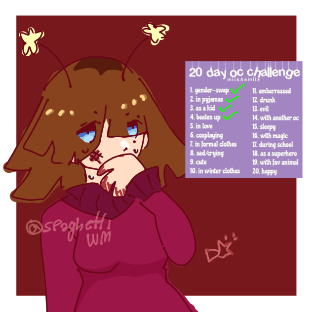 oc challenge day 4!! - ibisPaint