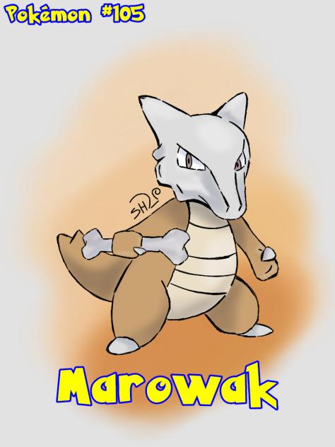 Pokémon #105 - Marowak