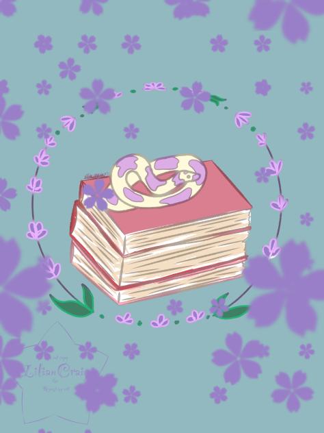 Periwinkle the lavender snake 💜