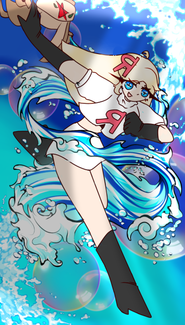 Aqua - ibisPaint