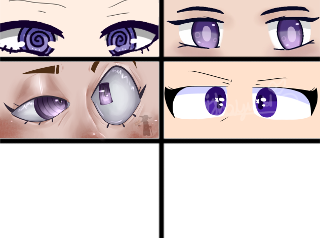 Purple eyes collab