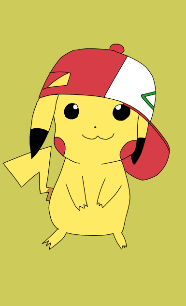 Pikachu practice drawing reference used
