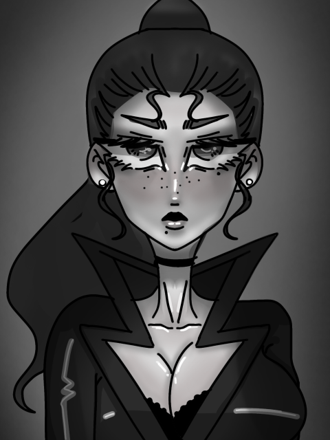 Beautiful but deadly assassin - ibisPaint