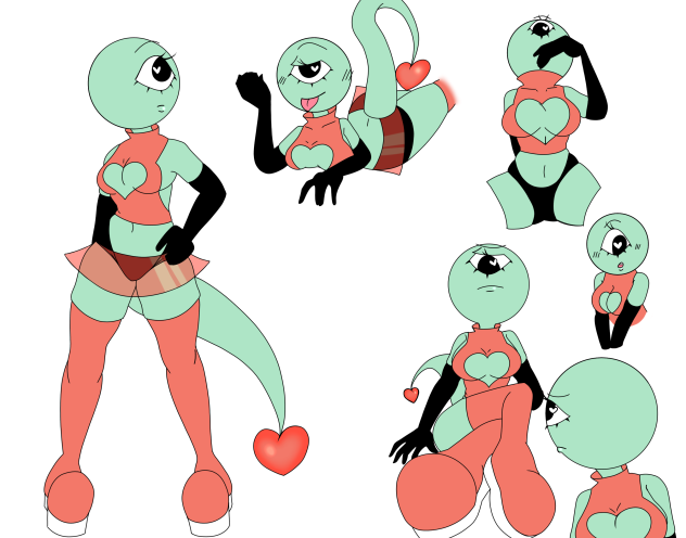 Sandy my Alien girl Oc