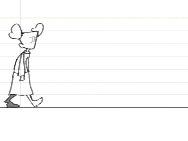 Walk Cycle Test - ibisPaint