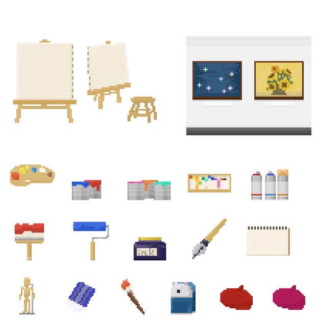 イラスト素材（ドット絵）