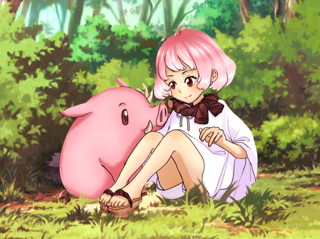 Pig Friend 🐷 - ibisPaint