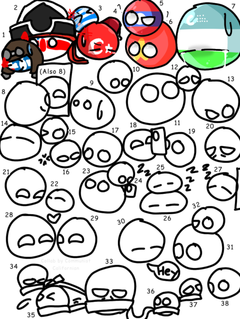 Country balls collab