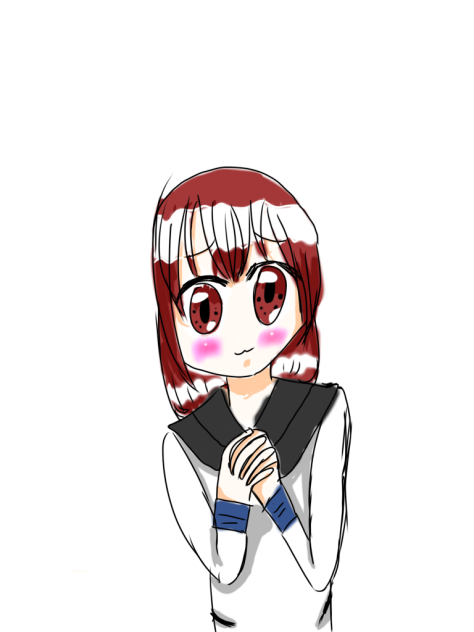 お願い！（カラー)