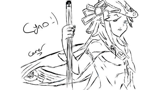Simple Cyno Drawing
