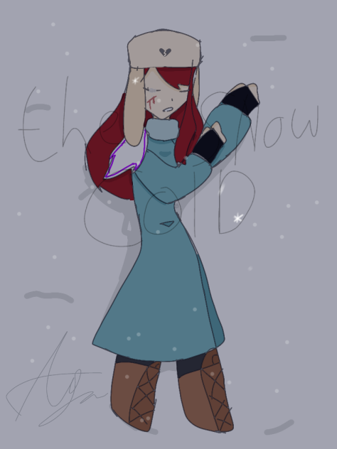 the snow Cold - ibisPaint